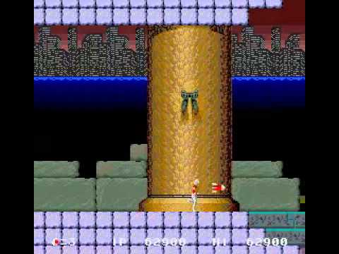 Game of the day 76 Atomic Runner Chelnov - Nuclear Man, The Fighter (チェルノブ)  Data East USA 1988