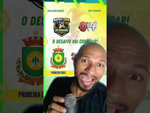 SuperCopa de Seleções Maranhenses!!! VG X Primeira Cruz! #biliutv #esporte #futebol #superacopa