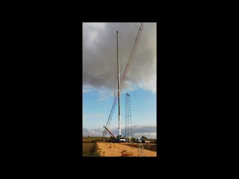 Permanent Met Mast h 92,50 Castellaneta - Italy -