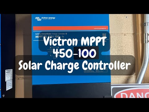 Taking a look at the Victron SmartSolar MPPT 450/100 Solar Charge Controller