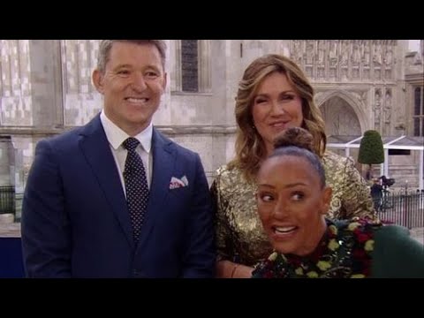 Susanna Reid’s moving Coronation speech crashed by cheeky Spice Girls' Mel B on GMB