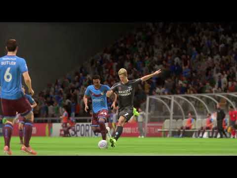 Jeppe Okkels (44ème) (Scunthorpe Utd - Silkeborg 2-2) (FIFA 20)