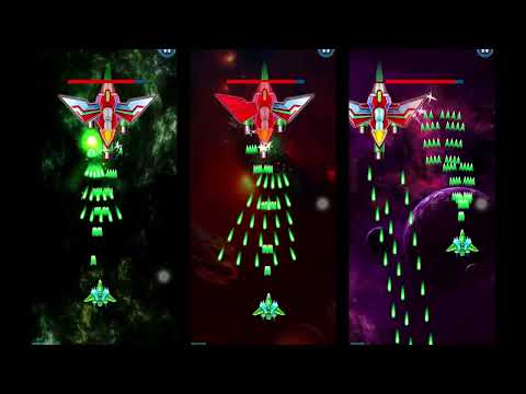 Galaxy Attack Alien Shooting intro gameplay series all Boss level2 - YouTube