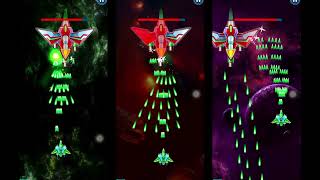 Galaxy Attack Alien Shooting intro gameplay series all Boss level2