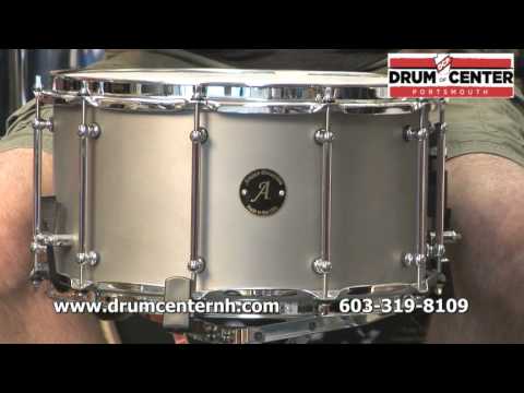 Artisan Percussion 7x14 Stainless Steel Snare Drum, Thick Gauge Shell