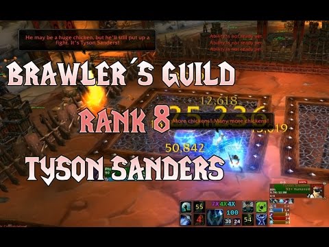 Brawler´s Guild Rank 8 Fight Tyson Sanders | Wow Mists of Pandaria