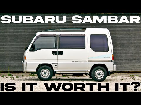 Subaru Sambar Van Review: This JDM Kei Car is WILD