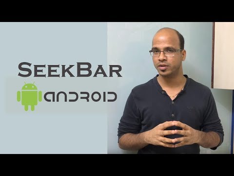 SeekBar in Android
