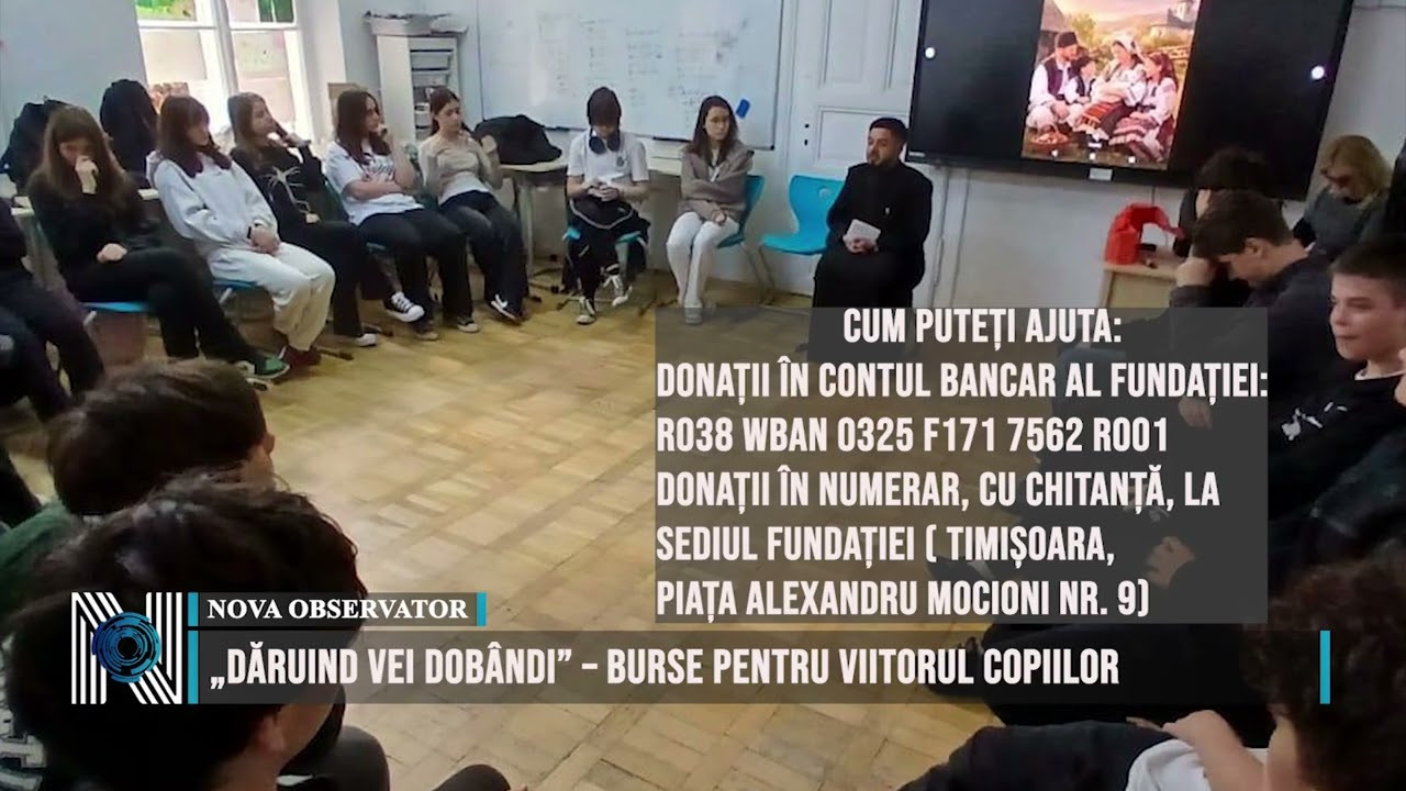 „Dăruind vei dobândi” – burse pentru viitorul copiilor