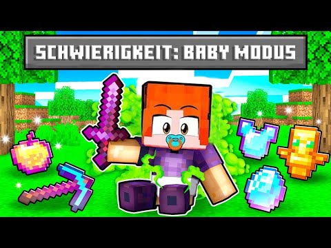 👶 Unbelievable: We Played Minecraft in Baby Mode! 👶