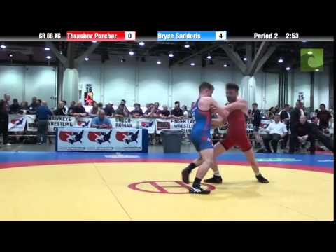 Greco GR 66 KG - Thrasher Porcher vs. Bryce Saddoris