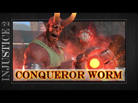Injustice 2 - CONQUEROR WORM - Hellboy Epic Gear Set BPRD