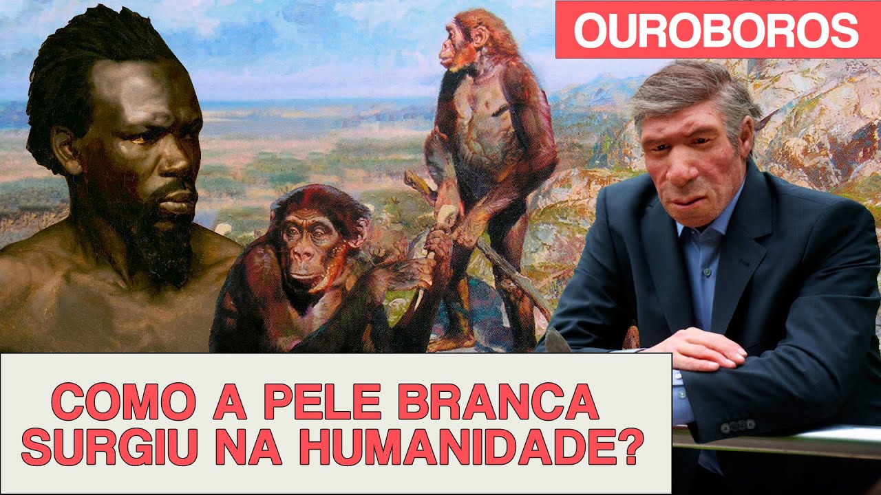 Como a pele branca surgiu na humanidade?