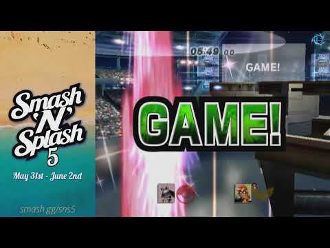 Bubbles (Captain Falcon) vs Poilu (Lucario) - Smash 'n' Splash 5 PM Top 32 Losers Round 1