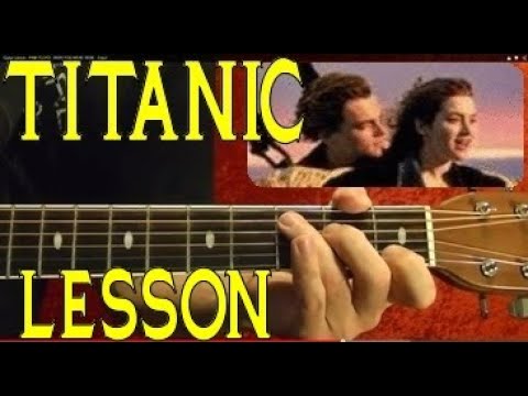 TITANIC Theme ( Lead and Chords ) Guitar Lesson Video