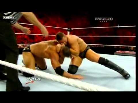 The Miz vs Alex Riley in RAW 07 18 11