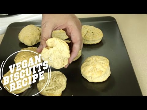 Vegan Biscuits Recipe / English Subtitles