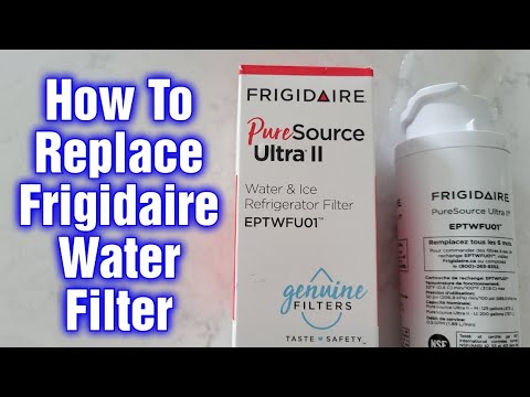 FRIGIDAIRE EPTWFU01 PureSource Ultra II Refrigerator Water Filter, 1 Count, White video review thumbnail