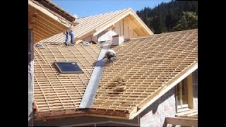 preview picture of video 'Sipci din lemn pentru acoperis'