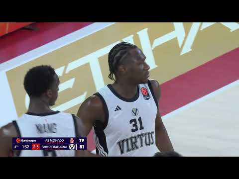 Euroleague, Round 25 | Highlights AS Monaco-Virtus Bologna