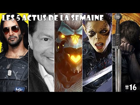 LES 5 ACTUS DE LA SEMAINE | FR #16 (Cyberpunk Gold, Activision Blizzard, Godfall, BG 3, KCD)