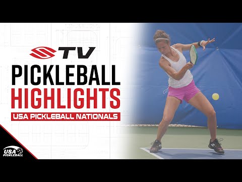 Lea Jansen and Irina Tereschenko Battle Back - 2021 USA Pickleball Nationals Highlights