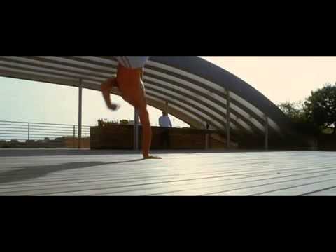 Vincent Cassel performs Capoeira on the top