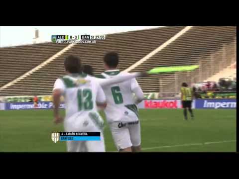 Gol de Noguera. Aldosivi 0 Banfield 3.Fecha 12.Torneo Primera División 2015.FPT
