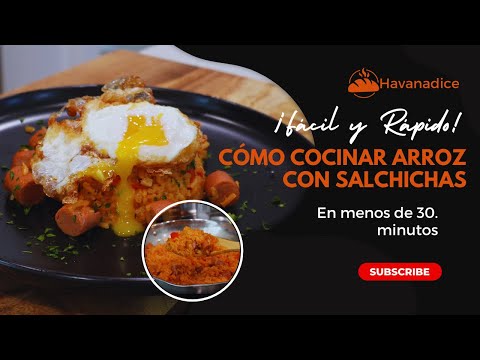Cómo Cocinar Arroz con Salchichas y el Huevo Frito Más Jugoso: Receta Completa