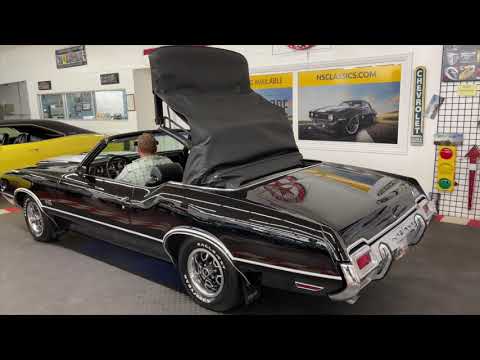 1971 Oldsmobile 442 - CONVERTIBLE - TRIPLE BLACK -