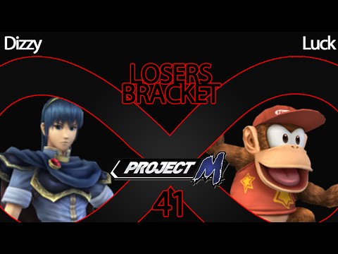 IaB 41 PM - Dizzy (Marth, Fox) vs Luck (Diddy) - Losers Bracket