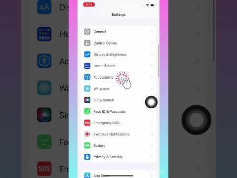 Turn ON / OFF White Dot on Screen | Assistive Touch  iPhone iPad (Enable / Disable)