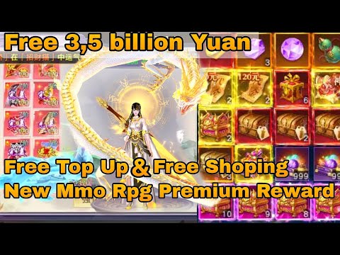 Auto Sultan Mmo Rpg Premium Reward - Free 3,5B Yuan + Wing, Skin, Pet, Aura Dragon - Instan LV 200