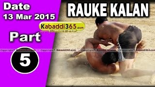 Rauke Kalan (Moga) Kabaddi Tournament 13 Mar 2015 Part 1 by Kabaddi365.com