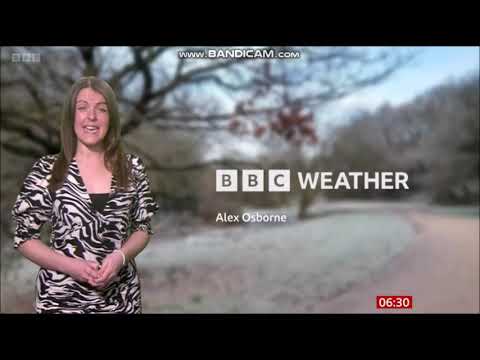 [HD] Alex Osbourne BBC ONE Spotlight weather March 6th 2023 - 60 FPS