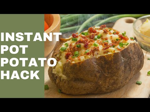 Instant Pot Potato Hack | Baked Potato In The Instant Pot