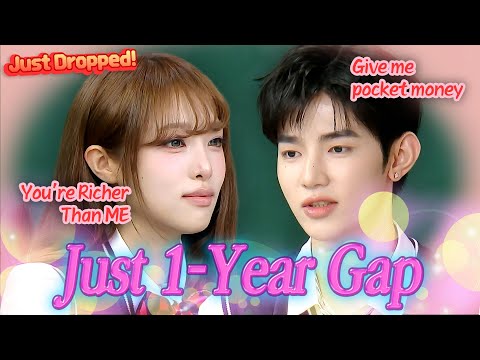🙆＂Noona, Give Me Money＂ 🤷＂You&rsquo;re Richer Than Me＂ YENA 💗 ZHANG HAO&rsquo;s 1-Year Age Gap Chemistry😂