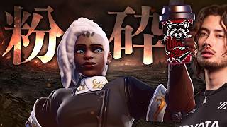 CRのエイム強者たちを手玉に取り粉砕するta1yoソジョーン【Overwatch】