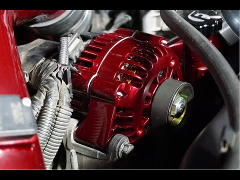 WCFab Powdercoated My Alternator And It Looks AMAZING!