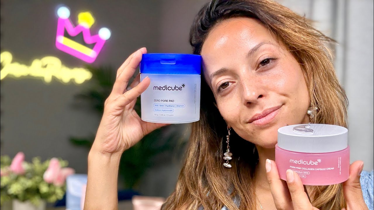 Miniatura da avaliação em vídeo de Máscara de Gel de Colágeno e Gelatina Medicube Salm