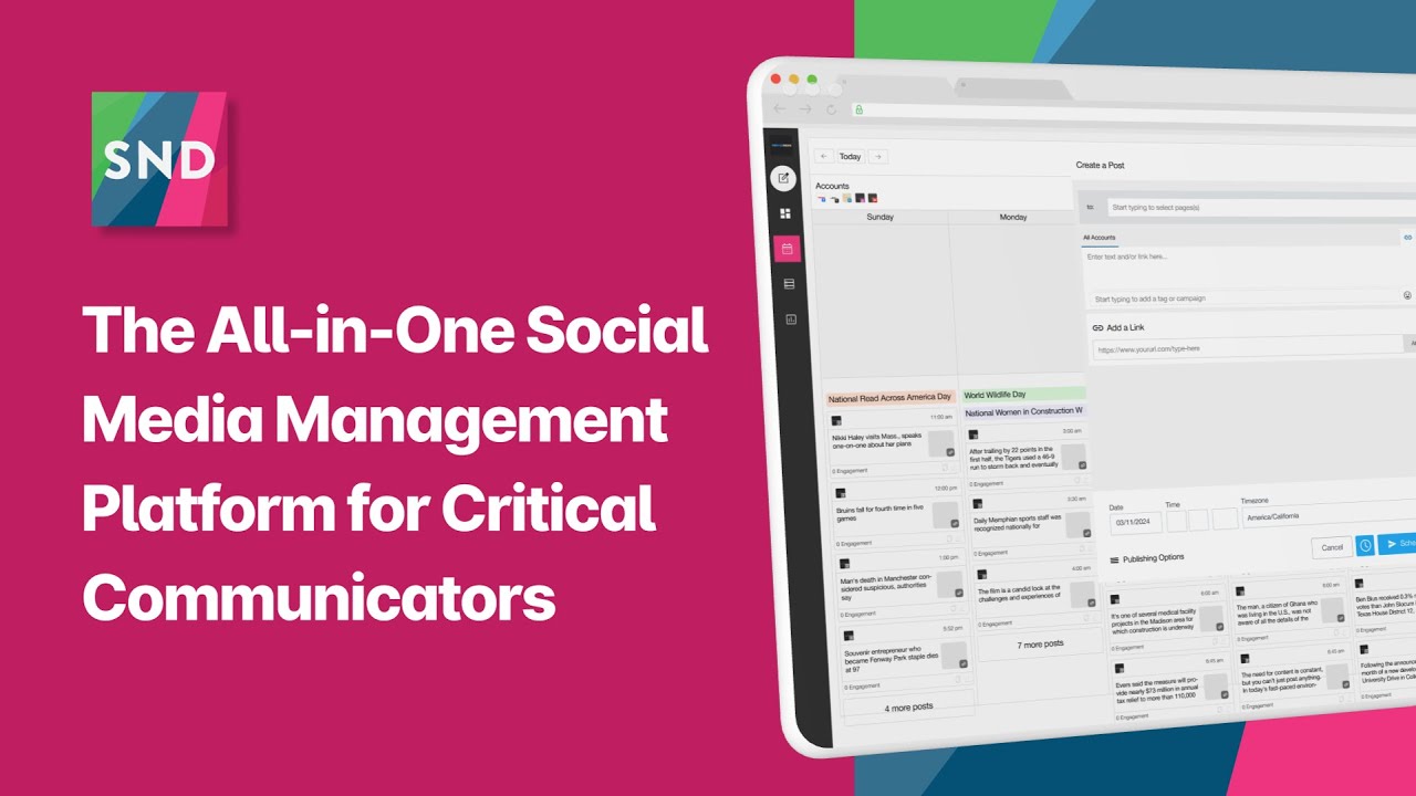 Social News Desk Social Media Management & Archiving video thumbnail