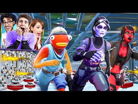 FORTNITE: CIZZORZ FUN ESCAPE!! - w/Two Players One Console