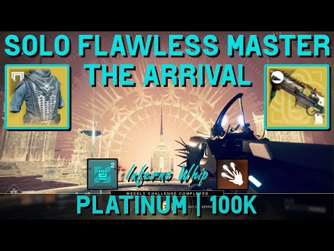 Solo Flawless | The Arrival | Witherhoard | Solar Warlock | Destiny 2 | The Witch Queen | Season 18