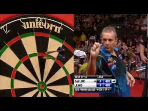 Phil Taylor vs Adrian Lewis Premier League 2012 Week 11
