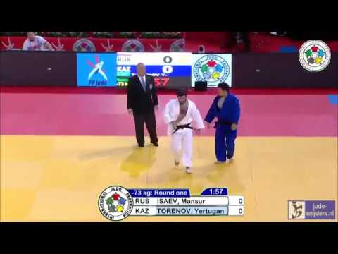 Judo 2014 Grand Slam Paris: Isaev (RUS) - Torenov (KAZ) [-73kg]