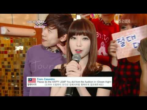 110114 IU & TVXQ Backstage