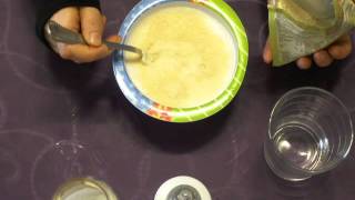 Como hacer una papilla de cereales, o la primera papilla de bebes.