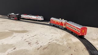 Indian Railways Train Ho Scale Model Clear Way Accident Train On Tracks