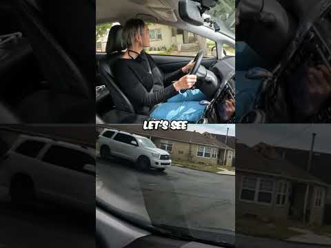 How Much to Turn the Wheel for Right & Left Turns (Driving Instructor Demo)