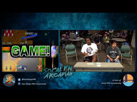 SoCal PM Arcadian 7 - Blub (Luigi) vs. Txukasa (Samus) - Top 24 Grand Finals Set 1 - Project M